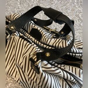 Henri Bendel Disturbed Pattern Wheelie Tote